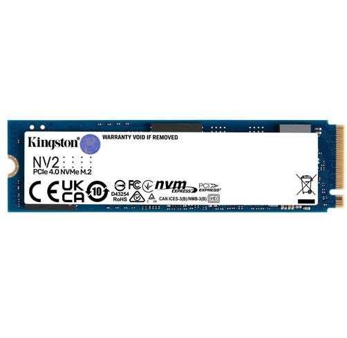 Kingston NV2 500GB - NVME PCIE 4.0