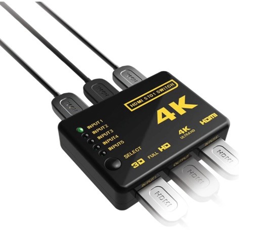 Switch Box AON HDMI 5 en 1 - AO-AD-2002
