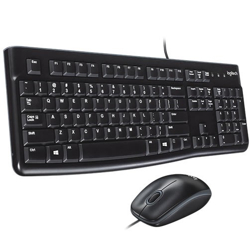 Teclado y mouse Logitech MK120 Ingles