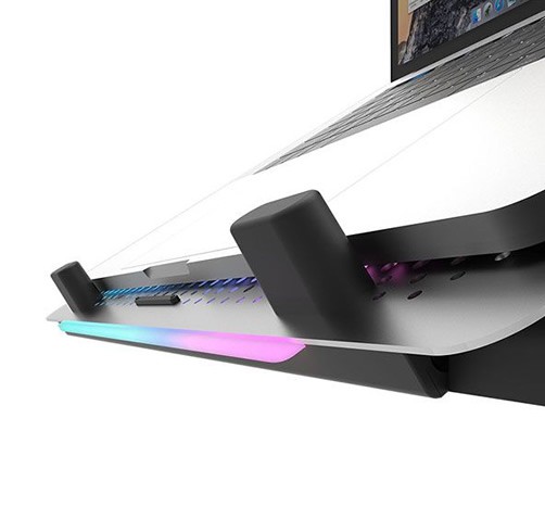 Base Enfriadora DarkFlash G200 Plus RGB - Incluye Stand para Celular