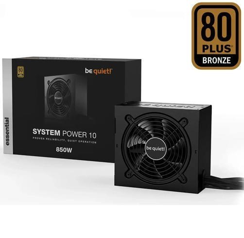 Be Quiet!  SYSTEM POWER 10U 850W - 80 Plus Bronze