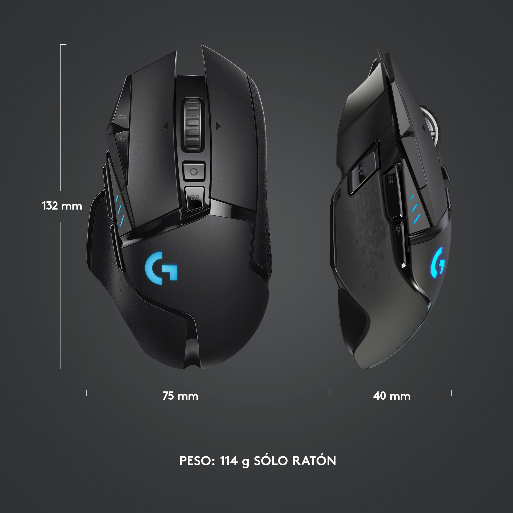 Logitech G502 x