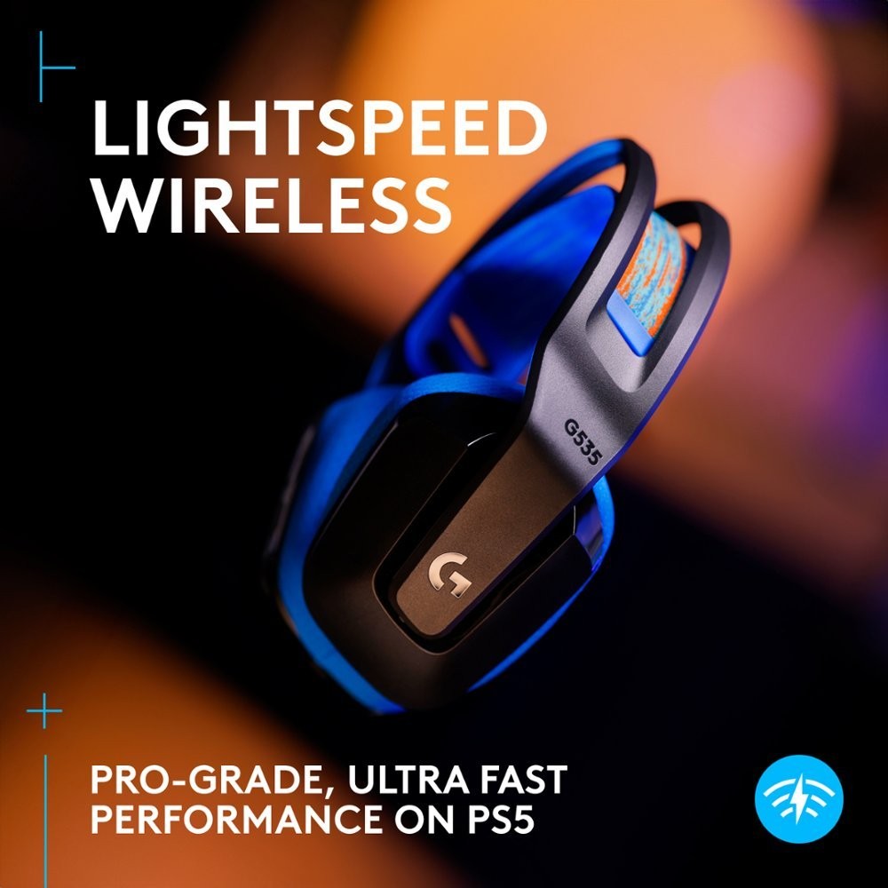Logitech G535 Lightspeed  Negro