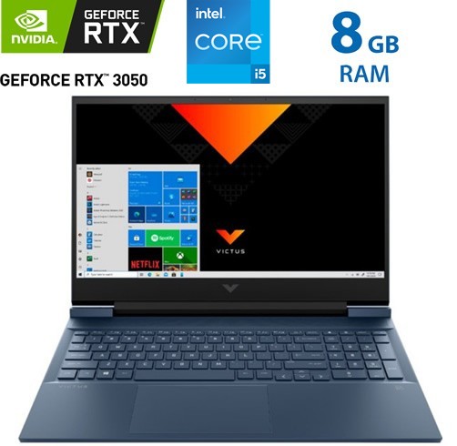 HP Victus 15 - i5 13420H -RTX 3050  - 8 GB -  SSD