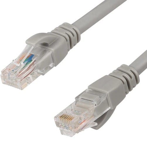 Cable UTP Argom Tech CAT6 -  50ft- 15m - 26AWG - 10GBPS - Gris - ARG-CB-1555