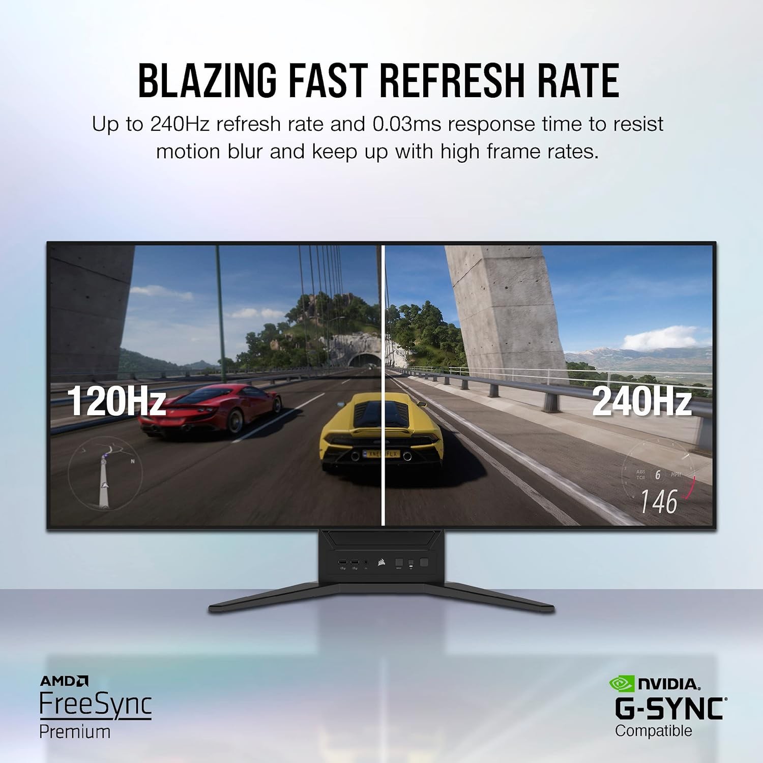 Corsair XENEON FLEX - Oled - 45" 3440x1440 - 240Hz - 0.03ms