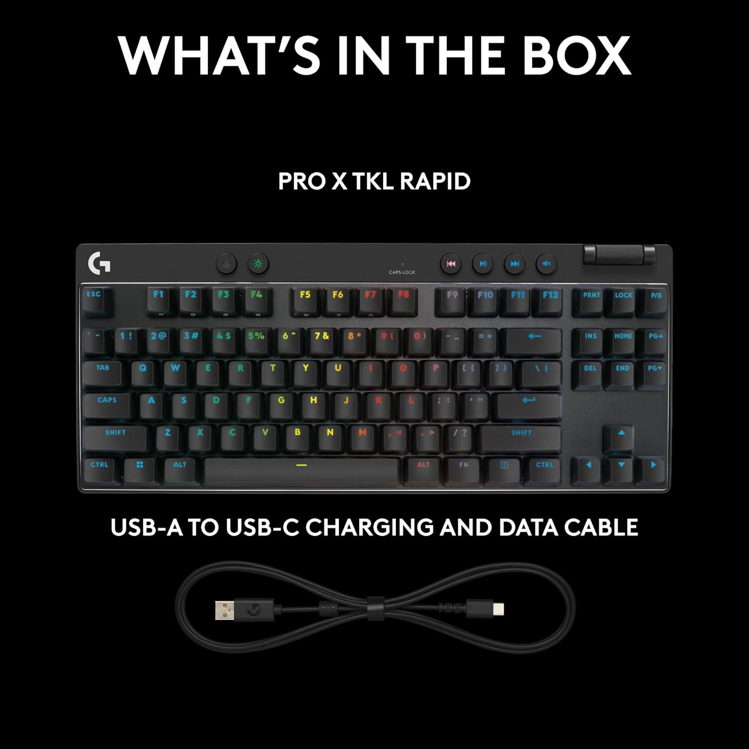 Logitech Pro X TKL Rapid   Negro