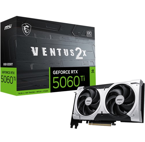 MSI Nvidia Geforce RTX 5060Ti Ventus 2X - 8 GB