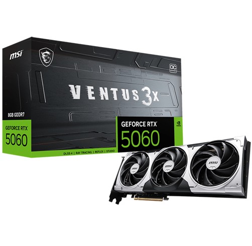 MSI GeForce RTX 5060 8GB Ventus 3X OC