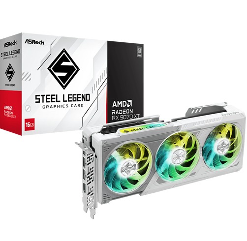 AsRock Steel Legend AMD Radeon RX 9070XT
