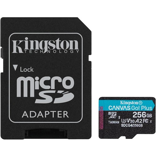 Micro SD Kingston Canvas Go Plus 256GB 