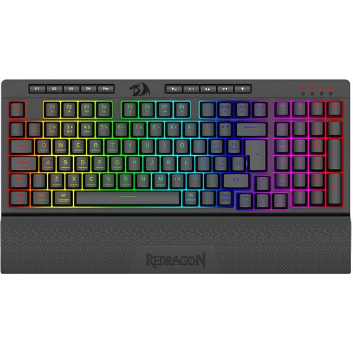 Redragon Shiva 98 RGB  - Negro - K515RGB-PRO