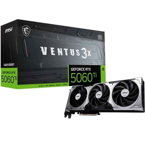 MSI GeForce RTX 5060 Ti 16G Ventus 3x OC