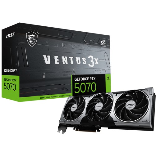 MSI GeForce RTX 5070 12G Ventus 3x OC