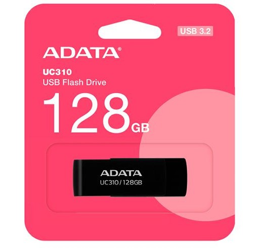 Adata - UC310 - USB 3.2 - 128 GB - Negro