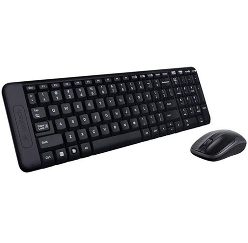 Teclado y Mouse Logitech MK220 - Wireless-Ingles